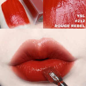 现货圣罗兰2020新款黑色丝绒哑光磨砂ysl211唇釉ysl212 204 216