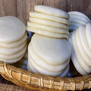 恩施农家传统特色小吃糯米手工红糖糍粑高粱玉米粗杂粮麻糍粑年糕