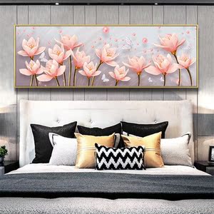 晨夕语十字绣新款床头画玉兰花(两款)十字绣套件 非成品