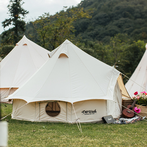 00叙野户外淘宝营地蒙古包帐篷户外野营棉布防雨帐篷 bell tent