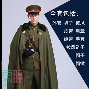 拍照民国军装摄影将军官服抖音戏服军衣军阀大帅服佛爷服装军阀装