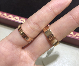 卡地亚戒指男love经典款女18k玫瑰金带钻窄宽版情侣对戒正