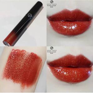 小乔美妆屋^阿玛尼amani黑管漆光唇釉302