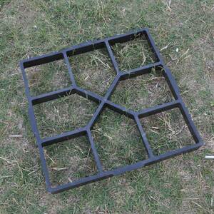 庭院花园路径模具水泥砖地板地砖模景观现浇铺路模具模板塑料仿古