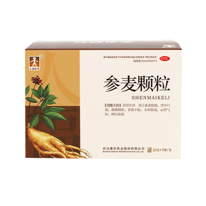 人福医药 参麦颗粒 25g*9袋 腰膝酸软面黄肌瘦心悸气短