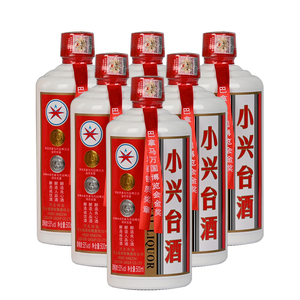 小兴台 53度500ml*6瓶整件装酱香型白酒粮食酒收藏酒礼品酒