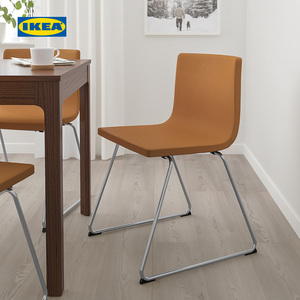 ikea宜家bernhard伯恩哈德椅子餐椅家用餐厅凳子靠背椅子简约