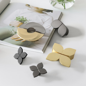 金色衣柜门拉手创意轻奢橱柜门抽屉把手现代简约浴室柜子把手手柄