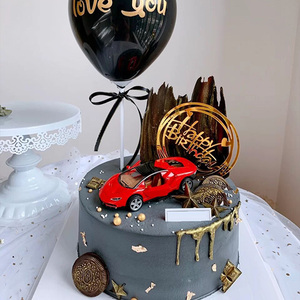 蛋糕装饰法拉利