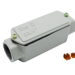 三通穿爆盒 防爆角通穿t线盒 防爆直接穿线盒 防线开关接线盒