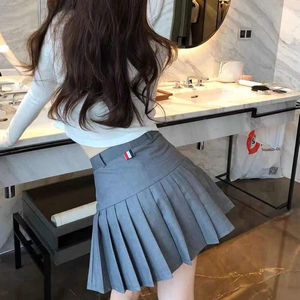 tb百褶裙aj裙子jk短裙套装女高腰学院风小个子半身裙日系性感显瘦