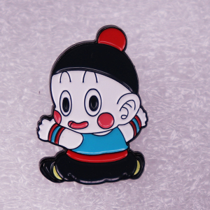 可爱卡通动画人物饺子胸针七龙珠灵感徽章