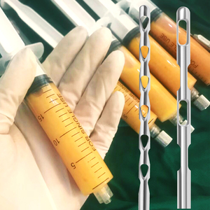 抽脂针吸脂针面部填充针腰腹环吸自体脂肪移植注水针水滴多孔刨针