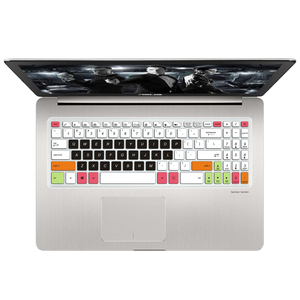 华硕飞行堡垒NX580V/VD顽石热血版YX570Z/ZD笔记本电脑键盘保护膜