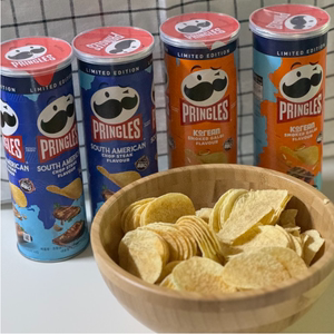 韩国直发PRINGLES品客新款韩国式烤肉味&南美食烤肉味薯片100g/罐