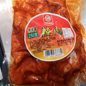 青岛华清肉食辣肉零食休闲食品熟食即食特色小吃