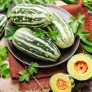 香瓜东北甜香瓜新鲜现摘黑龙江辽宁正宗特产东北羊角蜜绿色长甜瓜