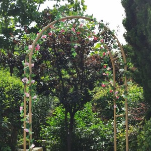 铝合金仿真竹庭院拱门花架绿植花卉爬藤架蔷薇月季花园别墅阳台