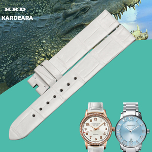 KDR美洲鳄鱼皮表带 代用蒂芙尼TIFFANY 专用手表带真皮表带
