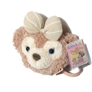 迪士尼毛绒小熊包达菲熊包雪莉玫duffy儿童零钱包包单肩斜挎女包