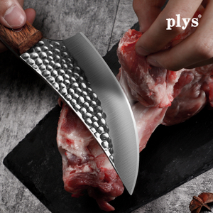 杀猪钢刀剔骨专用放血分割肉刀特快割屠夫卖肉德国专业锋利尖刀具