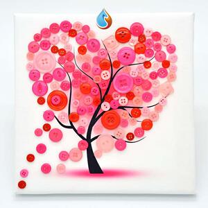 手工画贴纸材料材料包装饰用品植树节美术大树幼儿园彩色制作