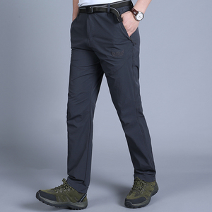 登山裤男户外春秋薄款