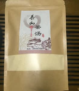 泰安小米茶汤 茶汤面小米面 农家纯手工温火炒制1000克装包邮山东