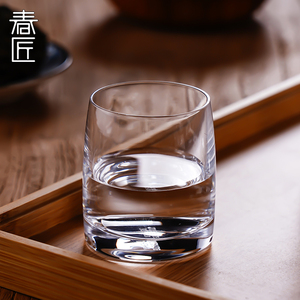 一两白酒杯50ml水晶玻璃shot子弹杯直身一口杯吞杯小烈酒杯家用