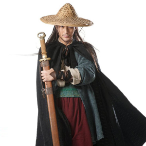 古装男装侠客服剑客服棉麻武侠风汉服群演服剑士服演出服0人付款272