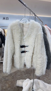 欧韩时尚冬季新款托卡冰岛羊毛皮毛一体真皮真毛皮草女外羊羔外套
