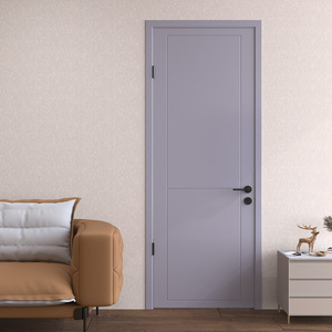 室内门复合实木门家用书房卧室门套装门现代简约烤漆油漆免漆木门