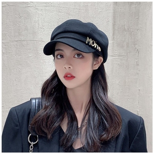 适合头小脸小的帽子韩版日系百搭潮贝雷八角帽女春夏英伦复古鸭舌
