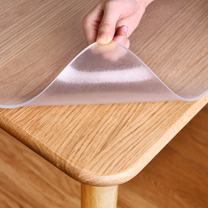 透明软玻璃胶垫 pvc水晶板 桌垫软胶板 塑胶软垫 台面橡胶2mmxhxljj