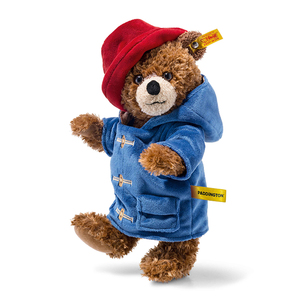 steiff德国正版进口泰迪熊帕丁顿熊正版玩偶女孩生日礼物毛绒玩具