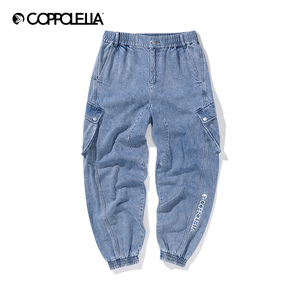 002人付款天猫coppolella小恐龙潮牌街头工装牛仔裤男