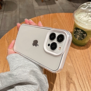 二合一高出屏幕保护苹果13pro手机壳iphone12防摔套11promax加厚xsmax男女xr包边x简约15透明14Por新款8p适用