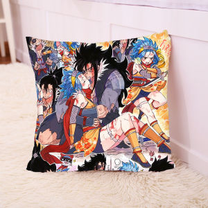 露西枕头莎靠垫坐的床头纳艾尾巴漫画沙发兹周边抱枕动方形露妖精