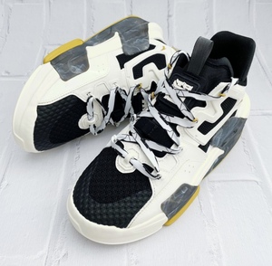 适配anta安踏霸道3.0玄石黑白斑马纹泼墨腰果花鞋带 白色圆形鞋绳