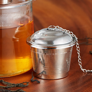 304不锈钢茶漏茶滤器保温杯茶叶过滤器滤网煮茶茶隔茶水分离神器