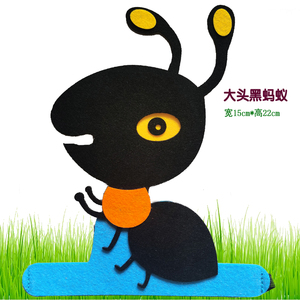蚂蚁卡通帽子螳螂头饰道具蝈蝈头套幼儿园儿童装扮演出小动物头箍