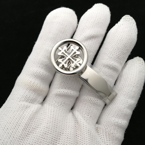 适用百达翡丽表扣原装皮带蝴蝶扣表带单边折叠扣灯笼扣子16 18mm