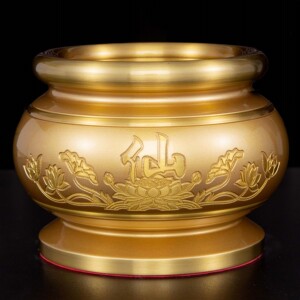 纯铜仙家香炉家用室内供奉香碗有求必应插香碗保家仙古典仙堂供具