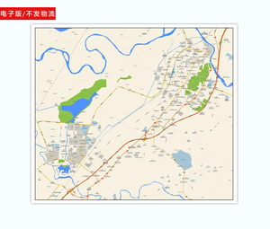 电子版 辽宁省 铁岭市区道路交通行政区划小区楼盘文件素材 地图