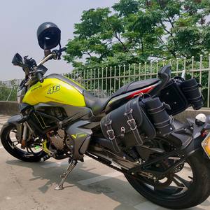 专用升仕310v边包复古改装配件摩托车皮质边箱防水骑士包无损安装