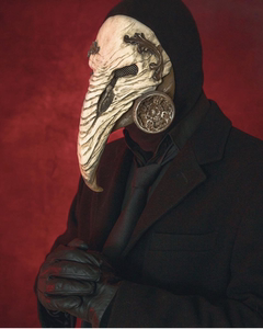 003人付款淘宝万圣节蒸汽朋克中世纪瘟疫医生cosplay乌鸦鸟嘴面具赛博