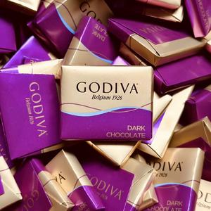 godiva歌帝梵结婚订婚礼喜糖牛奶黑巧克力宝宝生日宴高级糖果散装