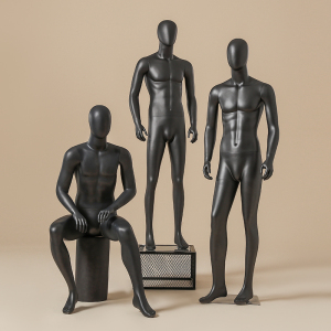 模特男全身人体男装