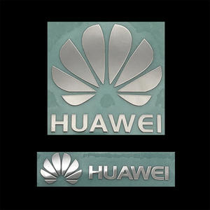 适用于华为logo手机金属贴huawei标志笔记本电脑贴充电宝装饰贴纸