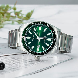 citizen旗舰店光动能绿水鬼男士手表西铁城官网正品aw1598-70x